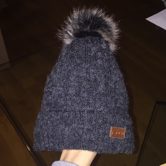 Knit Beanie Fleece Lined - Picture 1 of 5